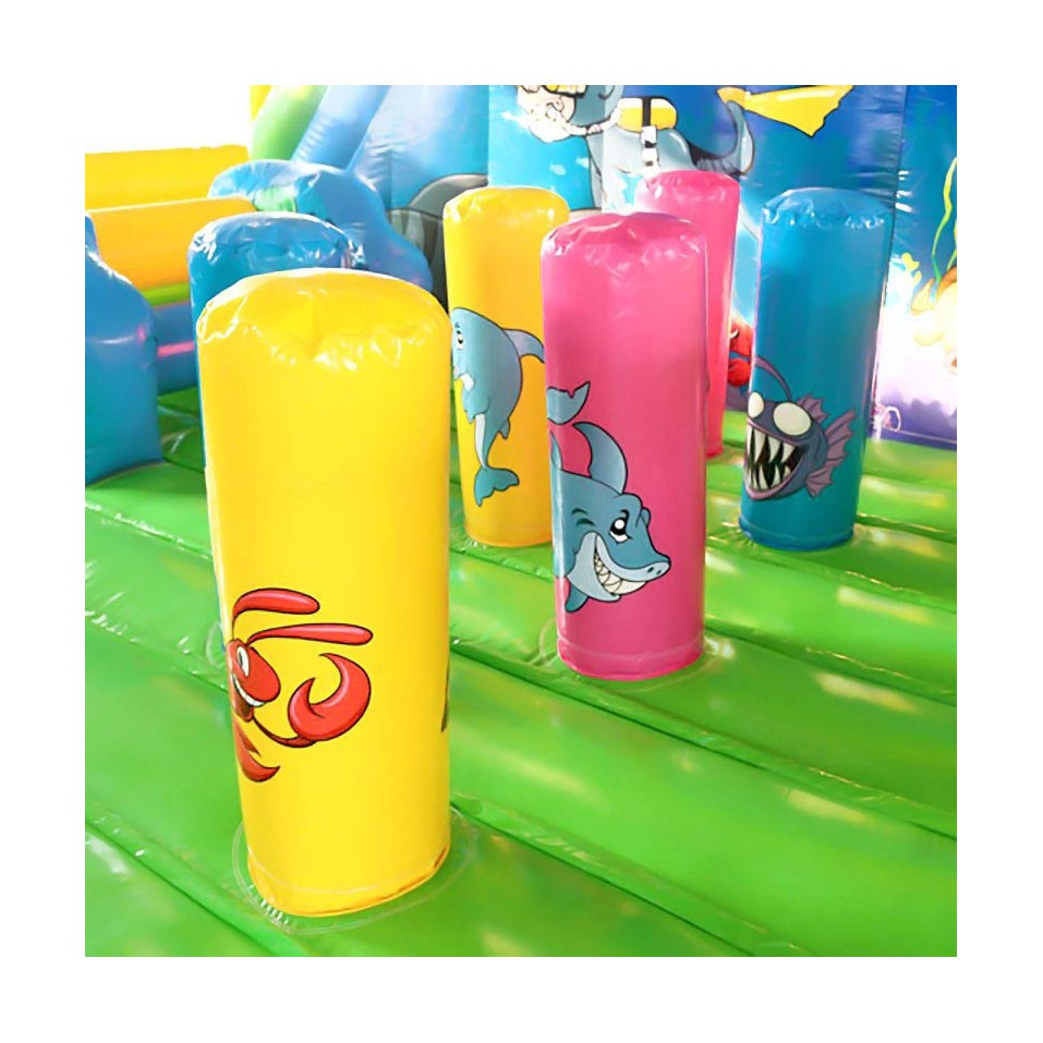 Shark & Piranha Inflatable Water Park - 21448 - 6-cover