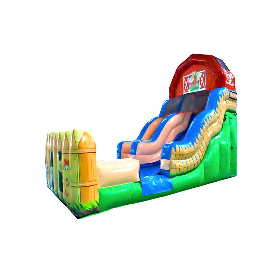 Farm Inflatable Slide - 21472 - 6-cover