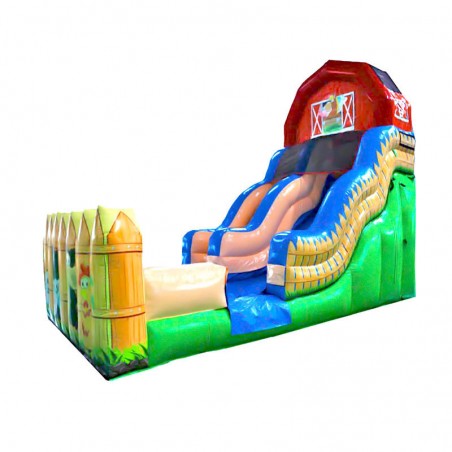 Farm Inflatable Slide - 21472 - 6-cover