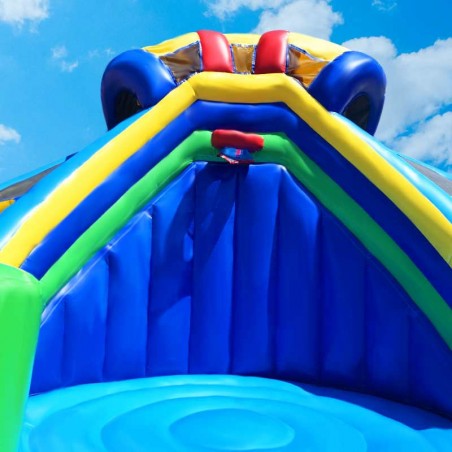 Jump Basket Inflatable Slide - 58-cover