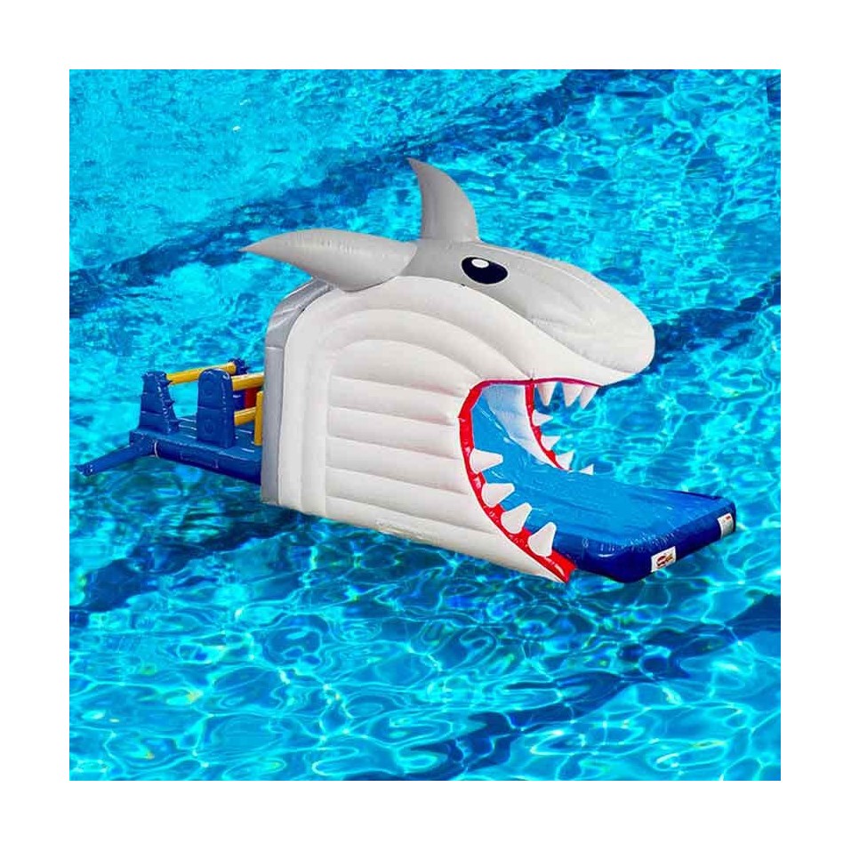 Water Inflatable Obstacle Course Shark - 21622 - 1-cover