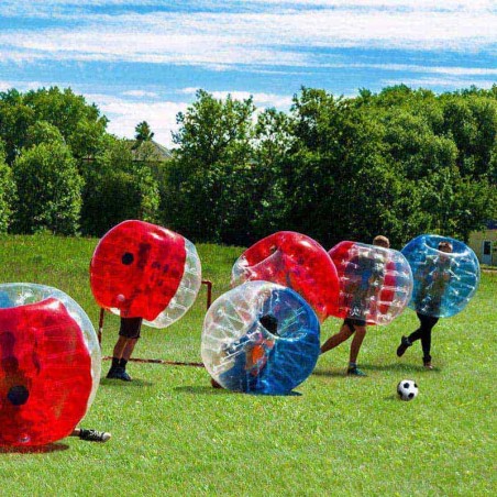 TPU Bicolour Red Zorb Football Child - 21772 - 5-cover