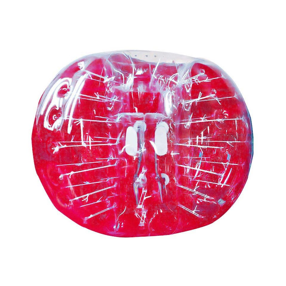 TPU Window Bicolour Red Zorb Football Child - 355-cover