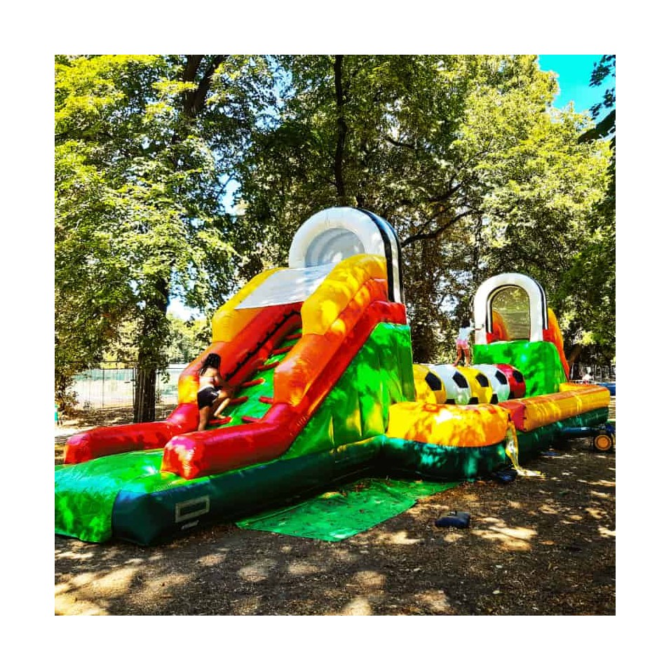 Second Hand Inflatable Wipeout Obstacle Course - 21900 - 2-cover