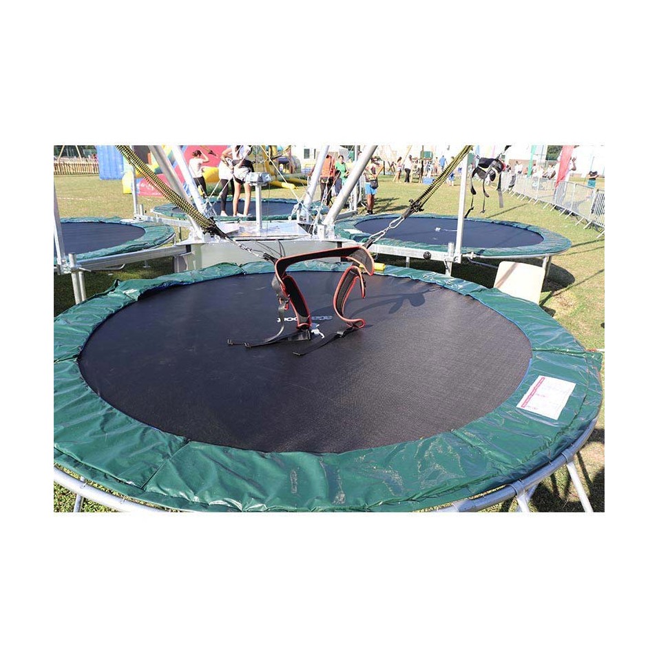 Second Hand Bungee Trampoline 4 Lanes - 208-cover