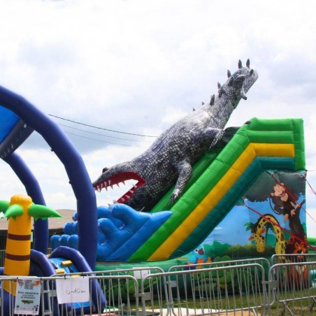 Second Hand Croco Vs Dino Inflatable Water Park