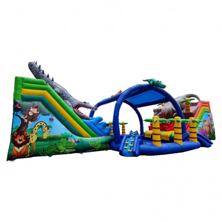 Second Hand Croco Vs Dino Inflatable Water Park - 22033 - 3-cover