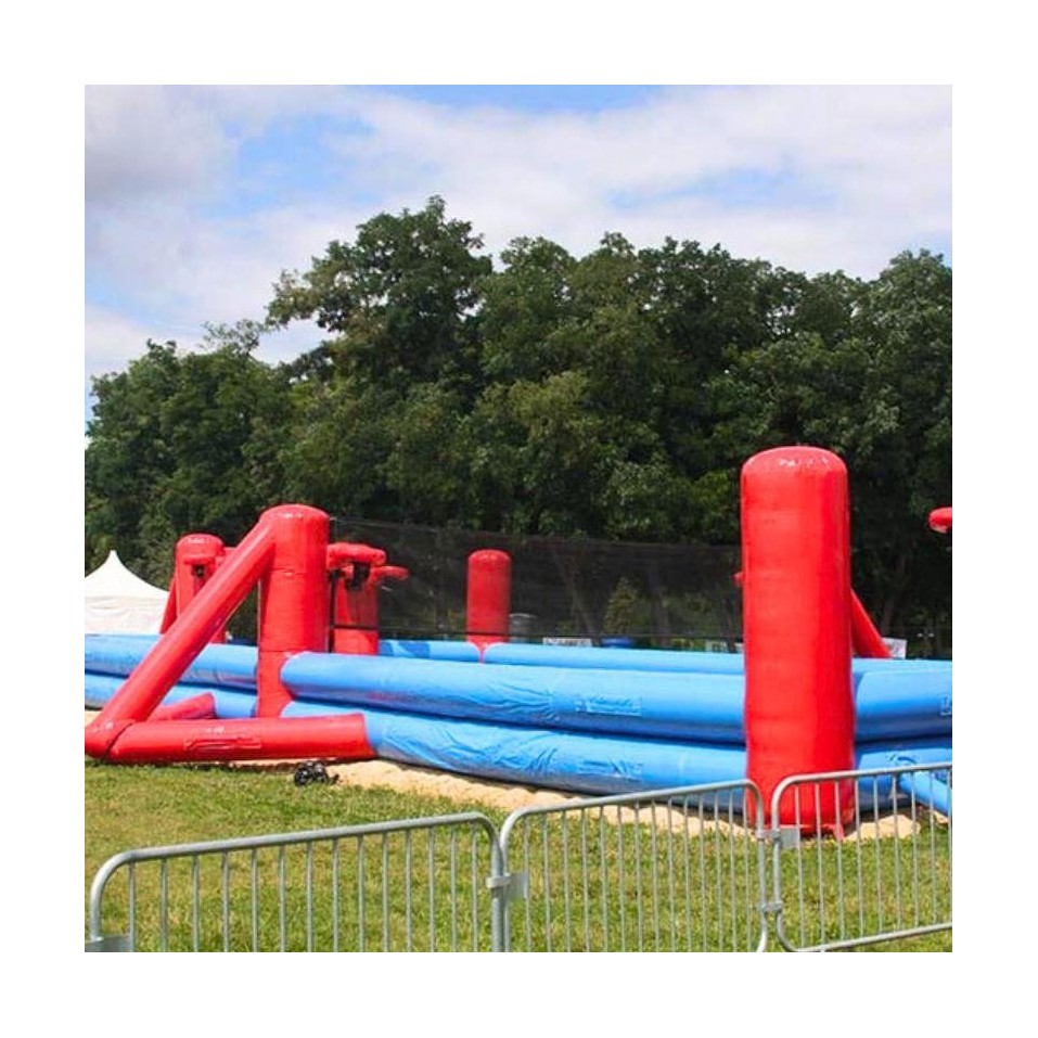 Inflatable Footbal Pitch 20m with Net - 22214 - 2-cover