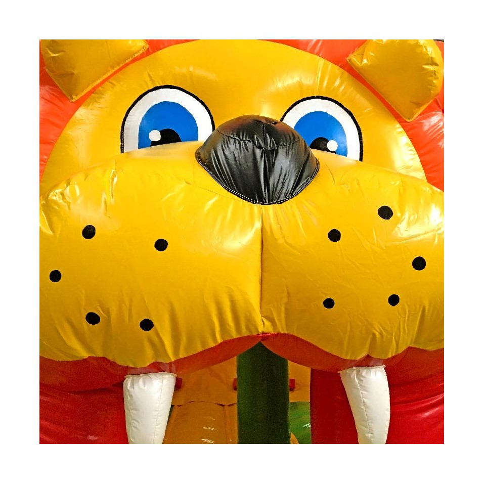 King Lion Inflatable Obstacle Course - 22387 - 4-cover