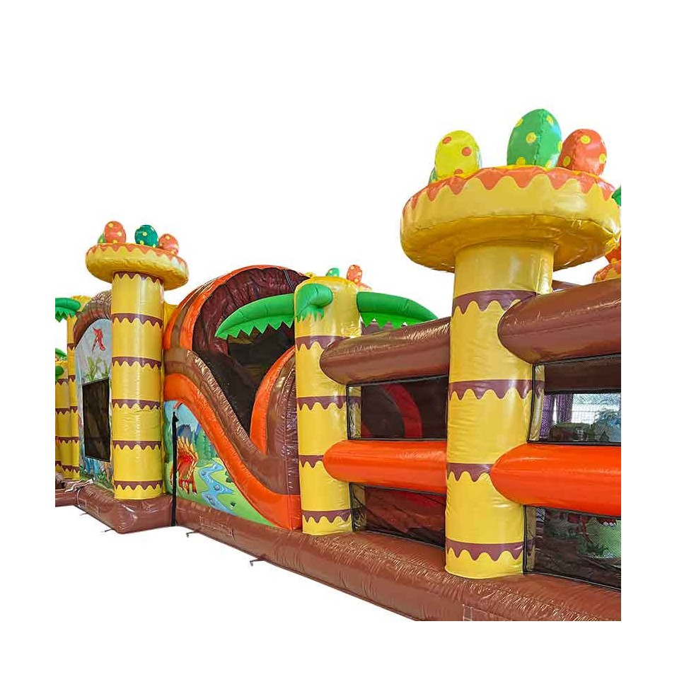 Amusement Theme Park Stegosaurus Dinosaur Slide