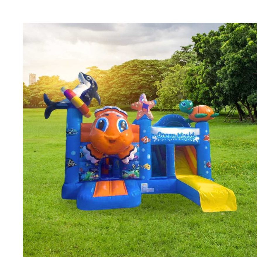 Fish Bouncy Castle - 22927 - 5-cover