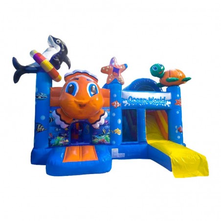 Fish Bouncy Castle - 475-cover