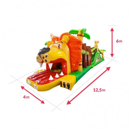 Lion Inflatable Obstacle Course 12M - 22935 - 11-cover