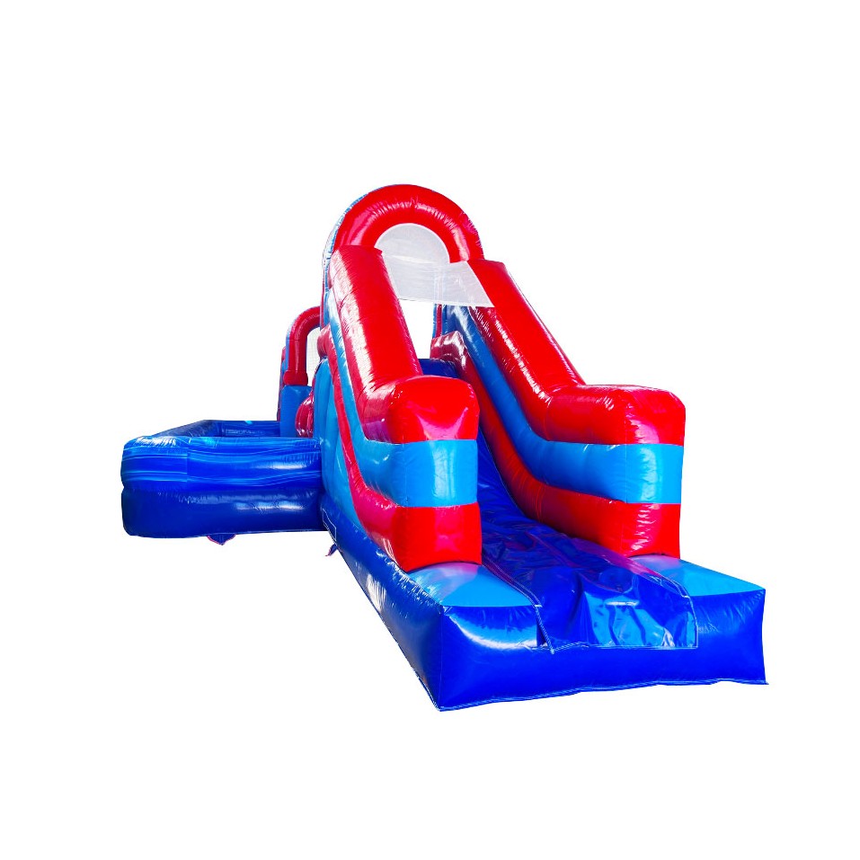 Red Inflatable Wipeout Obstacle Course - 23562 - 1-cover