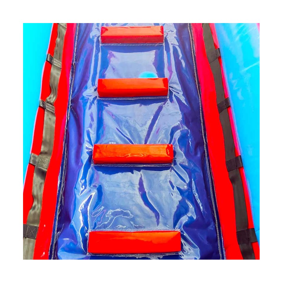 Red Inflatable Wipeout Obstacle Course - 23566 - 4-cover