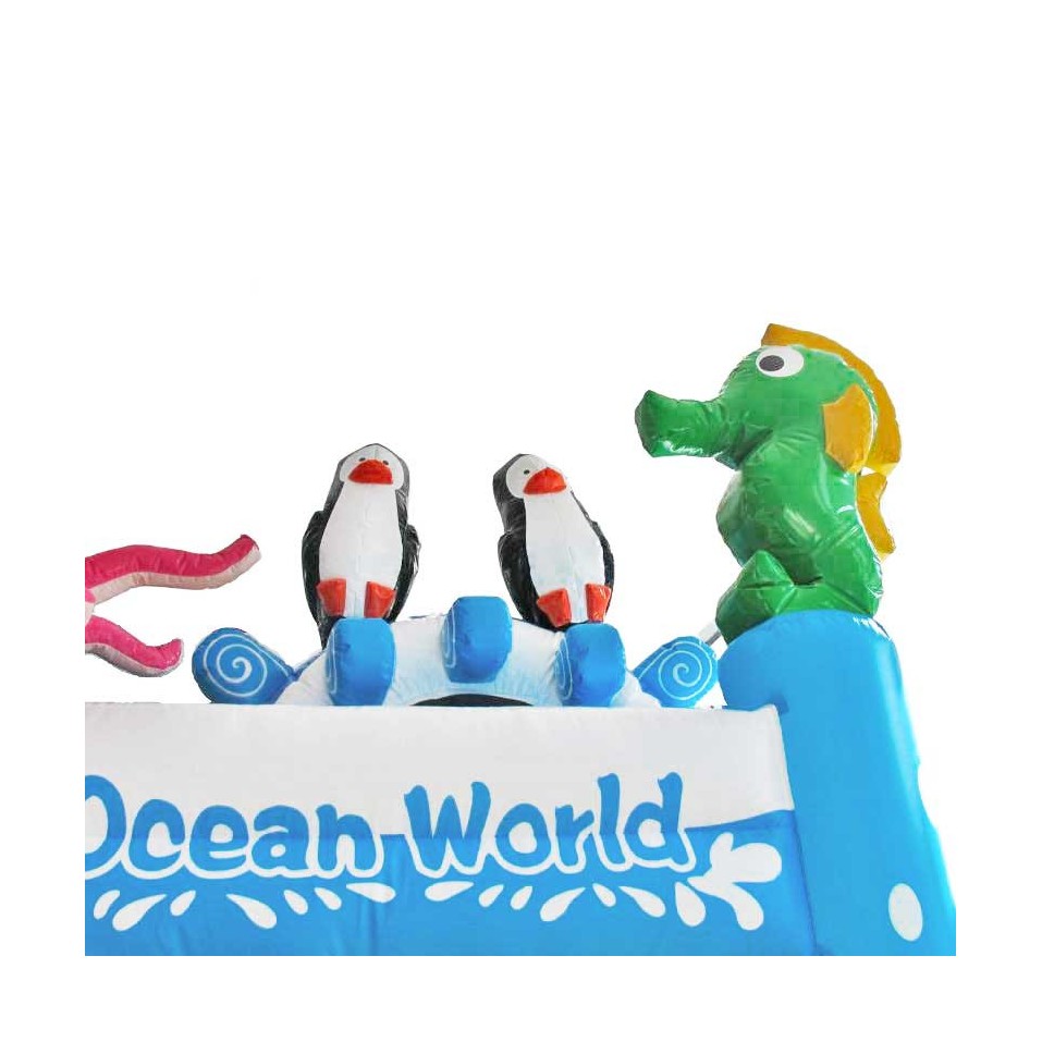 Sea World Bouncy Castle - 23638 - 3-cover Sea World Bouncy Castle - 23638 - 3-cover