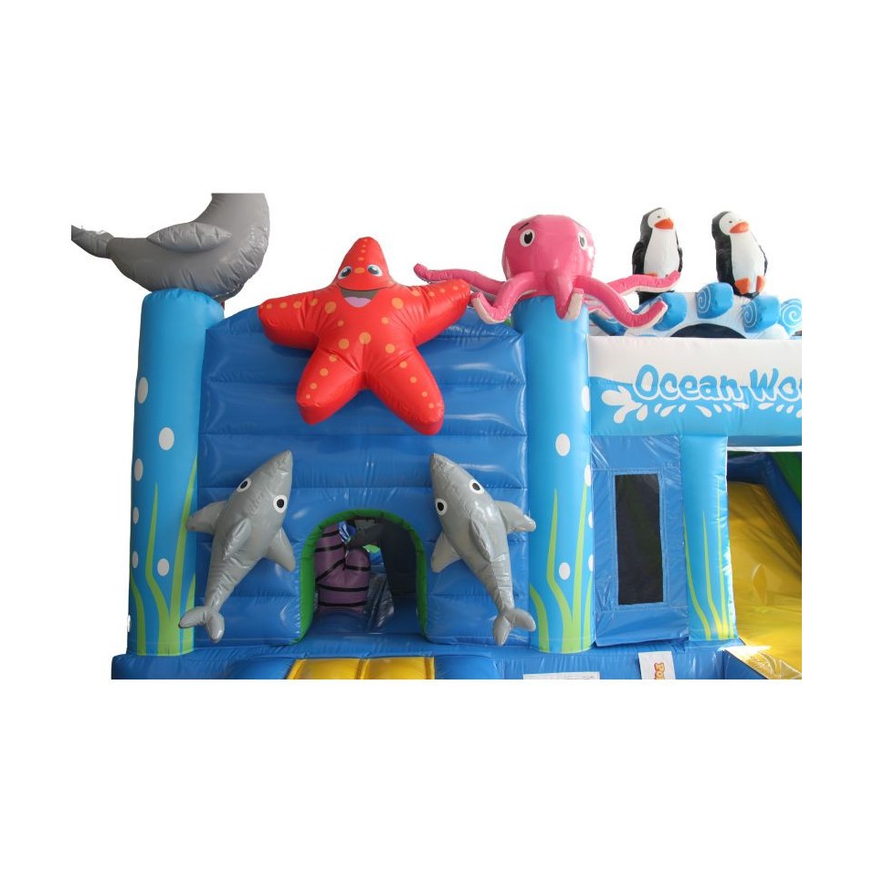 Sea World Bouncy Castle - 23639 - 4-cover Sea World Bouncy Castle - 23639 - 4-cover