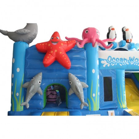 Sea World Bouncy Castle - 23639 - 4-cover
