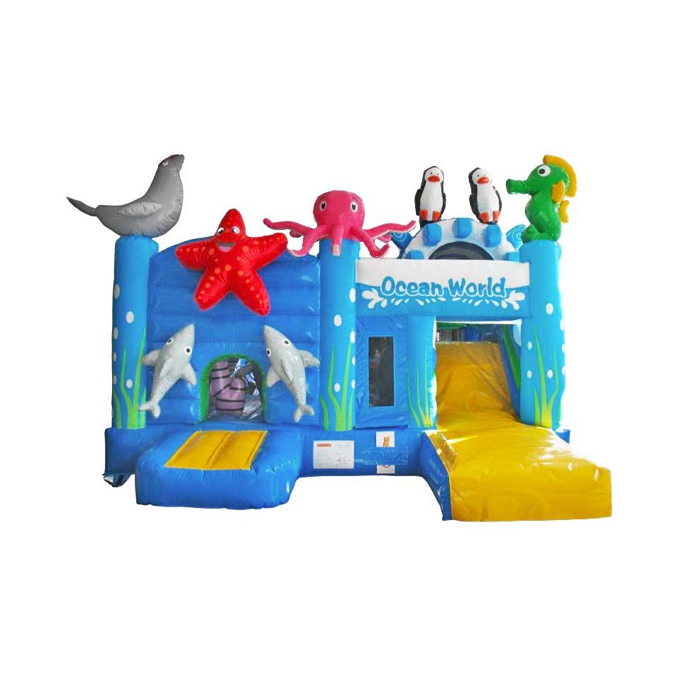 Sea World Bouncy Castle - 23640 - 1-cover Sea World Bouncy Castle - 23640 - 1-cover