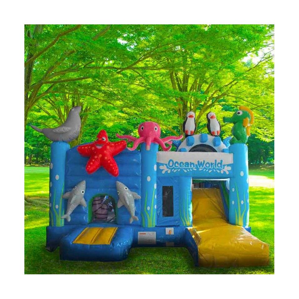 Sea World Bouncy Castle - 23641 - 2-cover Sea World Bouncy Castle - 23641 - 2-cover