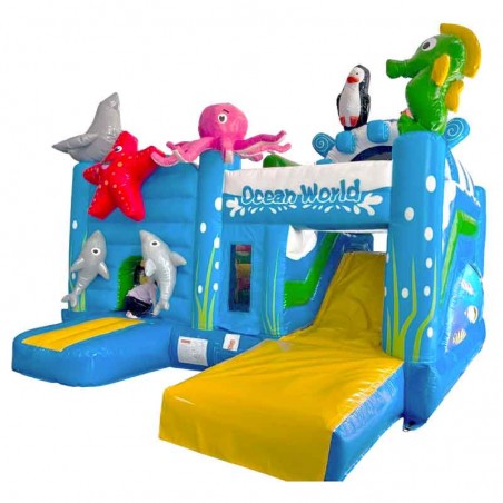 Sea World Bouncy Castle - 504-cover
