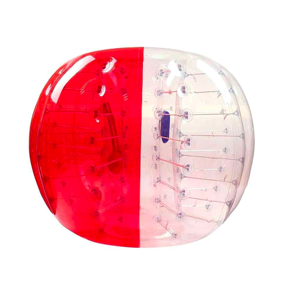 Set of 10 Bubble Foot Adults TPU Bicolour Red and Blue - 24956 - 3-cover