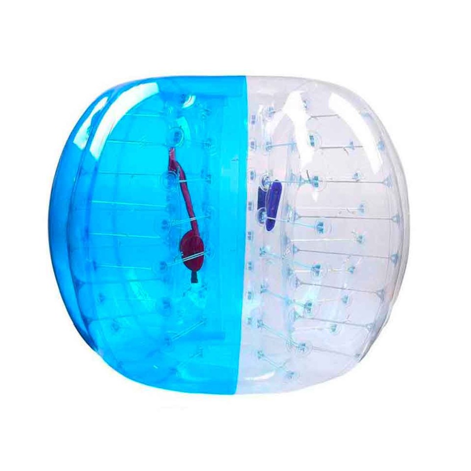 Set of 10 Bubble Foot Adults TPU Bicolour Red and Blue - 24957 - 4-cover