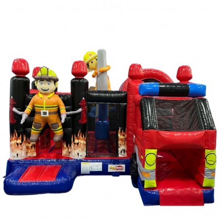 Fireman Bouncy Castle - 623-cover