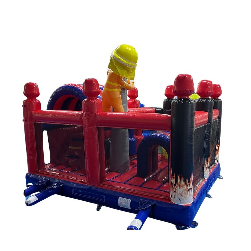 Fireman Bouncy Castle - 25812 - 2-cover Fireman Bouncy Castle - 25812 - 2-cover