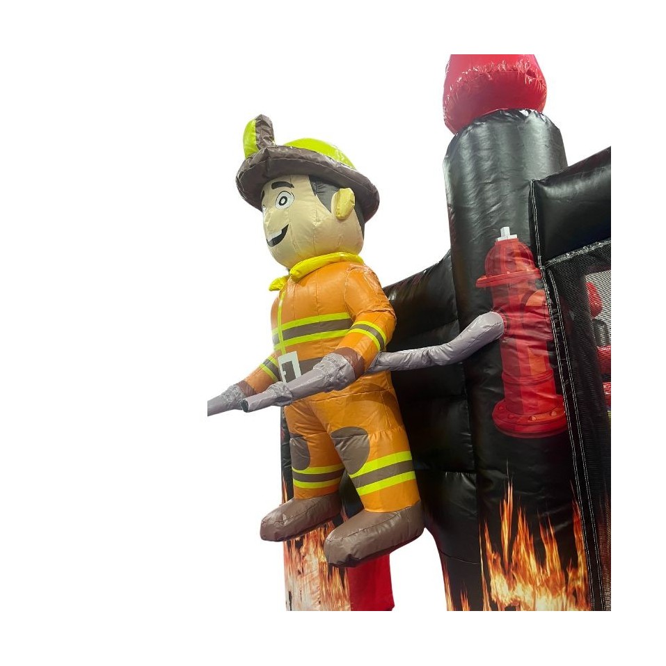 Fireman Bouncy Castle - 25814 - 4-cover Fireman Bouncy Castle - 25814 - 4-cover