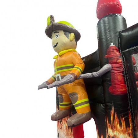 Fireman Bouncy Castle - 25814 - 4-cover