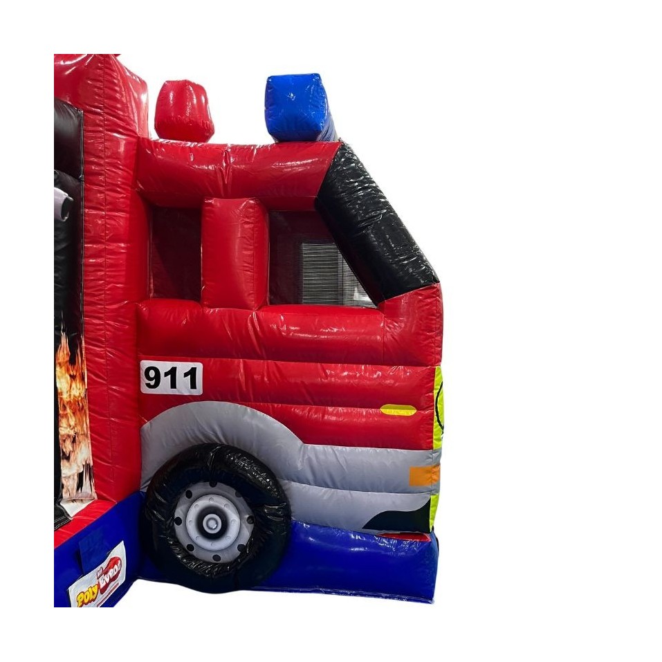 Fireman Bouncy Castle - 25817 - 7-cover Fireman Bouncy Castle - 25817 - 7-cover