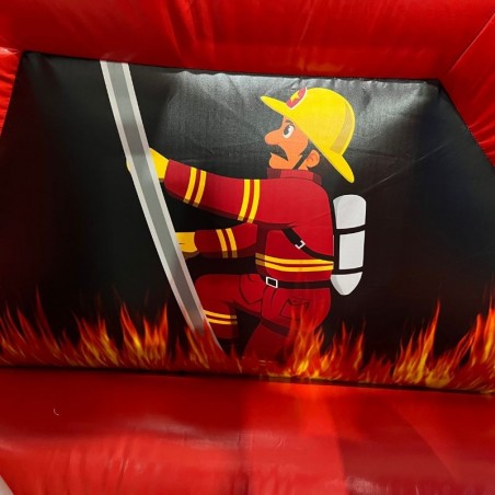 Fireman Bouncy Castle - 25818 - 8-cover