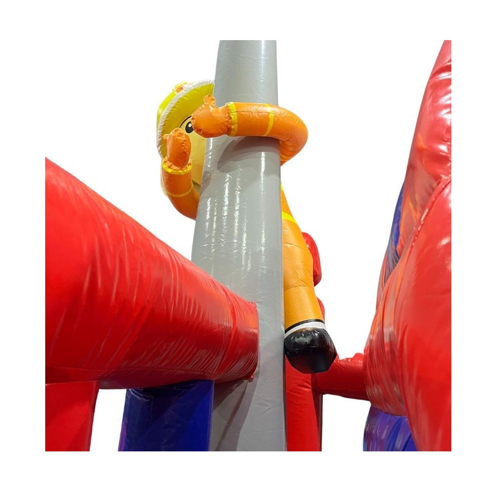 Fireman Bouncy Castle - 25819 - 9-cover Fireman Bouncy Castle - 25819 - 9-cover