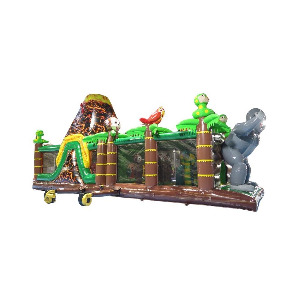 Inflatable Obstacle Course Gorilla King 12M - 26225 - 4-cover