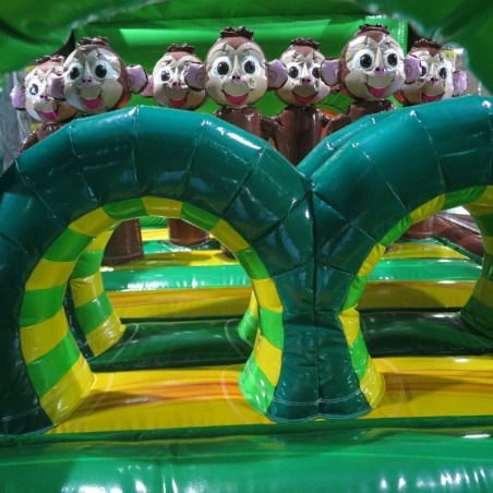 Inflatable Obstacle Course Gorilla King 12M - 26232 - 7-cover
