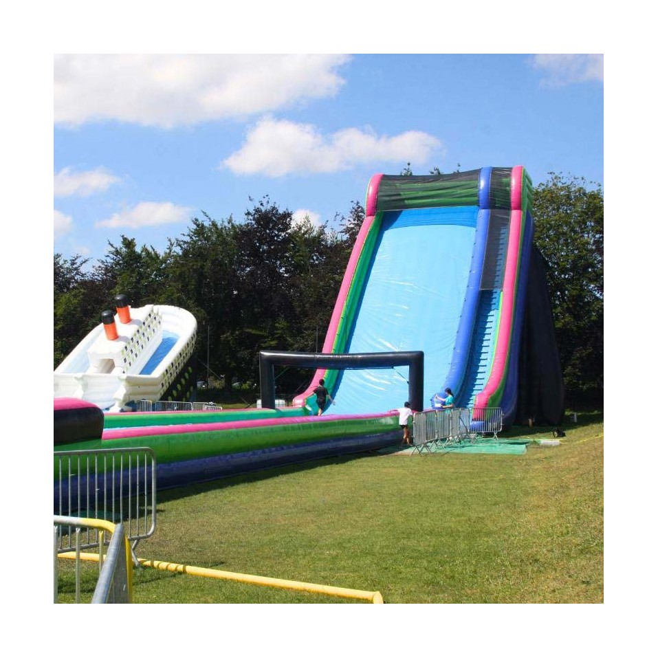 Giant Gliss Inflatable Water Slide second hand - 26888 - 2-cover Giant Gliss Inflatable Water Slide second hand - 26888 - 2-cover