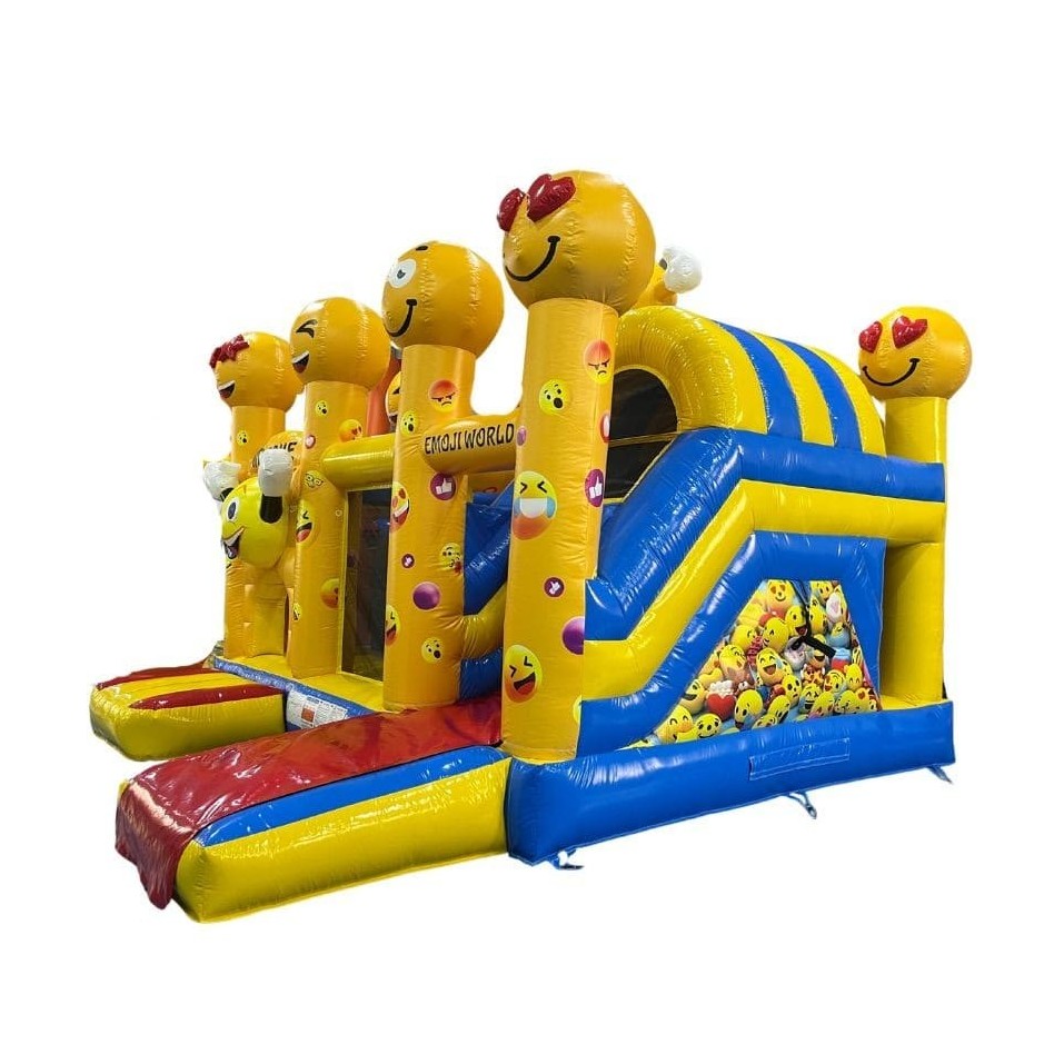 Emoji Bounce Castle – Multi-Activity Inflatable - 27050 - 2-cover Emoji Bounce Castle – Multi-Activity Inflatable - 27050 - 2-cover