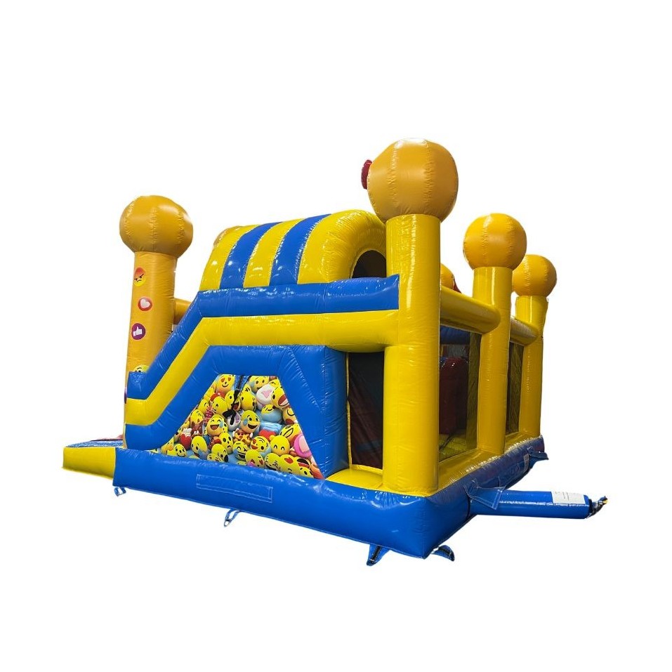 Emoji Bounce Castle – Multi-Activity Inflatable - 27053 - 4-cover Emoji Bounce Castle – Multi-Activity Inflatable - 27053 - 4-cover