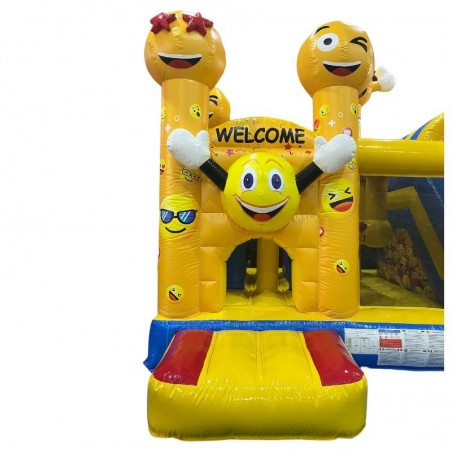 Emoji Bounce Castle – Multi-Activity Inflatable - 27063 - 7-cover