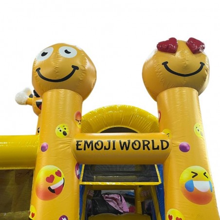 Emoji Bounce Castle – Multi-Activity Inflatable - 27064 - 8-cover
