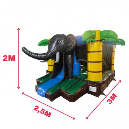 Jungle Bouncy Castle - 27174 - 1-cover