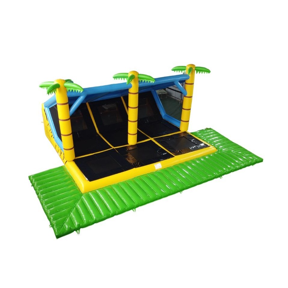 Second-Hand Giant Inflatable Trampoline 9 Tracks - 27203 - 1-cover