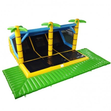 Second-Hand Giant Inflatable Trampoline 9 Tracks - 27203 - 1-cover
