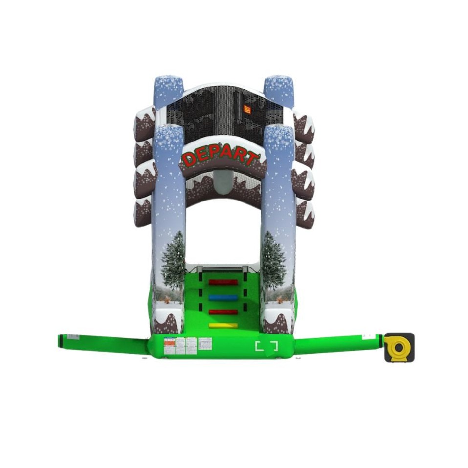 Inflatable Snow Sledding Single Lane - 27280 - 4-cover