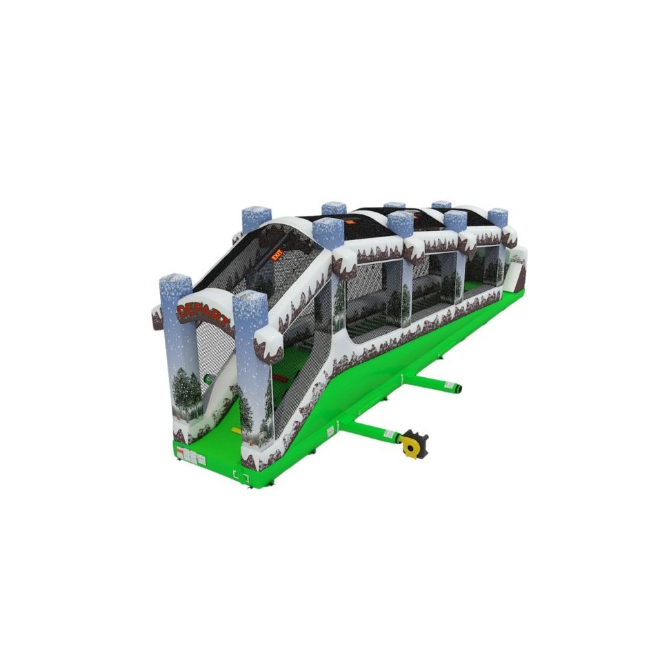 Inflatable Snow Sledding Single Lane - 683-cover