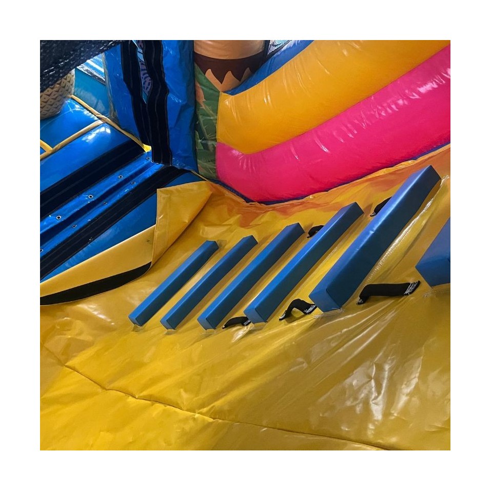 Tropical Inflatable Obstacle Course 12M - 27402 - 6-cover