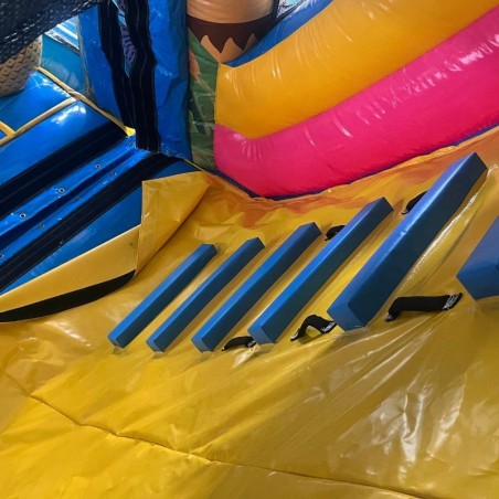 Tropical Inflatable Obstacle Course 12M - 27402 - 6-cover