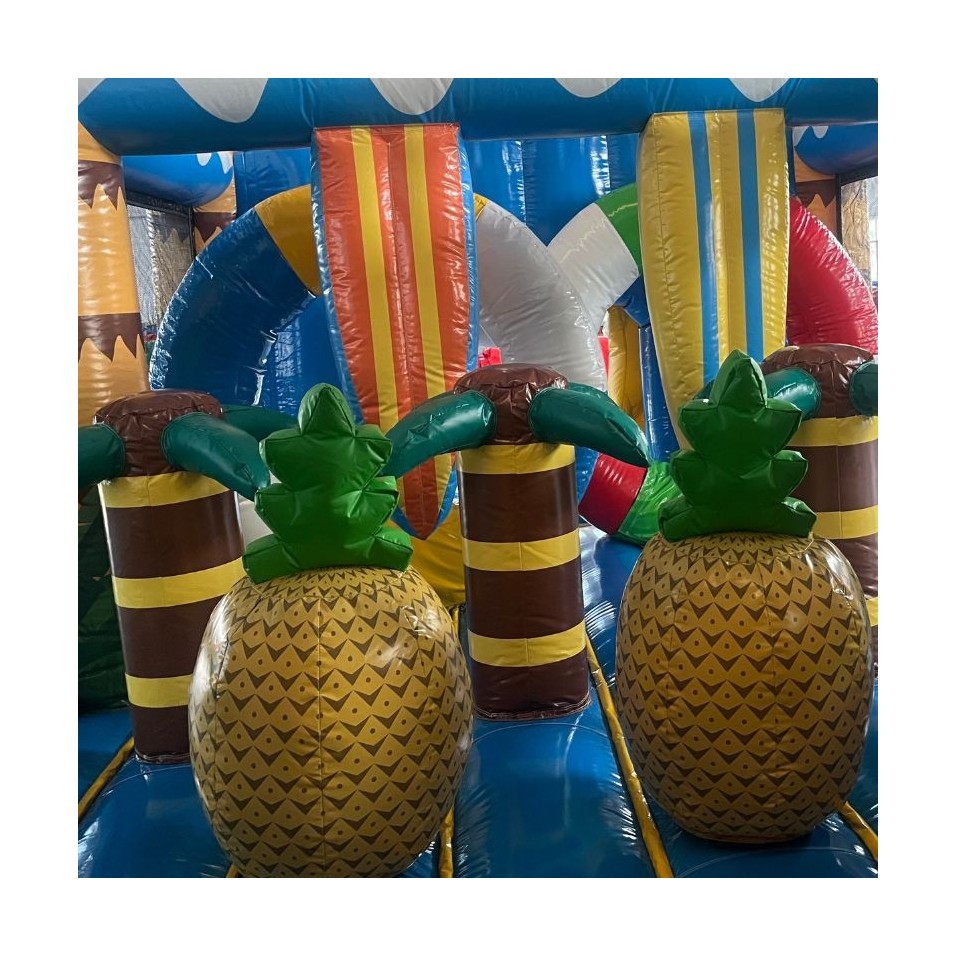 Tropical Inflatable Obstacle Course 12M - 27405 - 8-cover