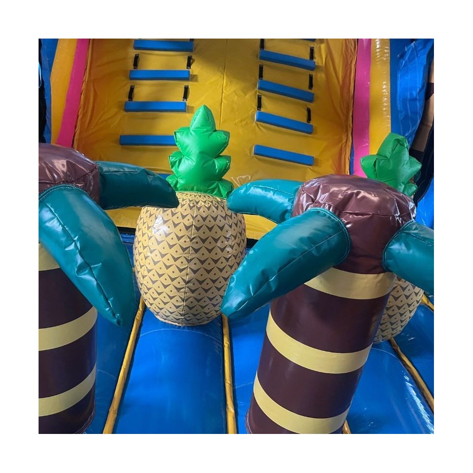 Tropical Inflatable Obstacle Course 12M - 27414 - 16-cover